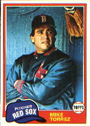 1981 Topps Baseball Cards      525     Mike Torrez